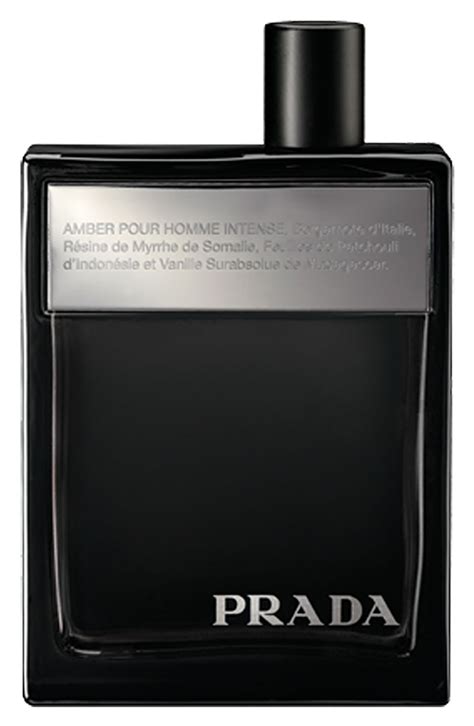 prada amber ici paris|prada intense amber pour homme.